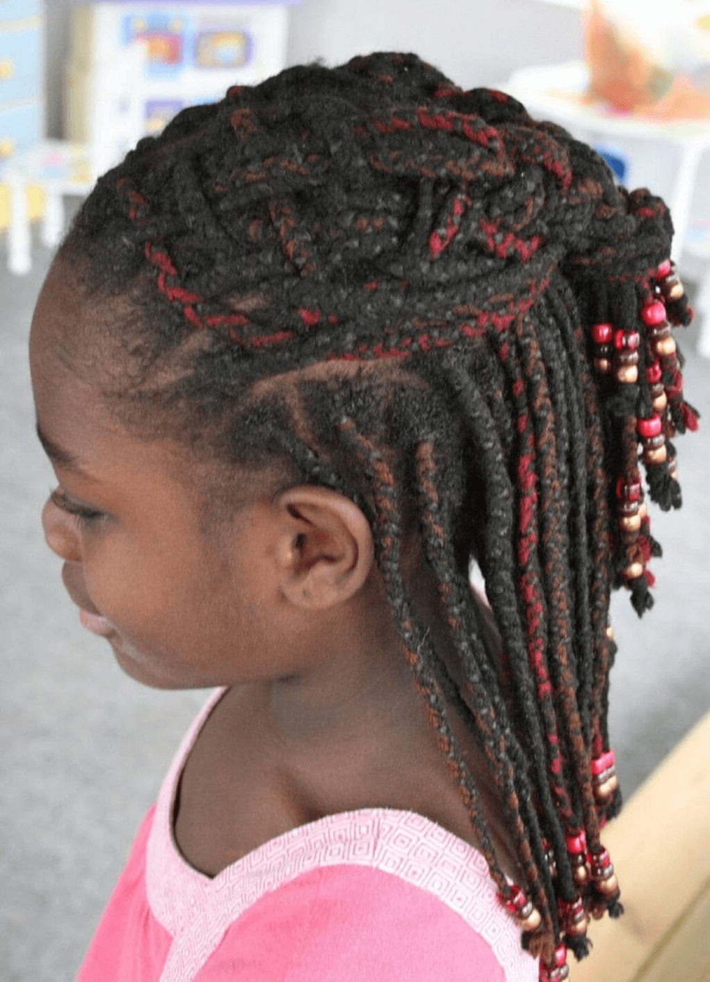4. Dreadlocks Kids Hairstyles for go to school -Harptimes.com