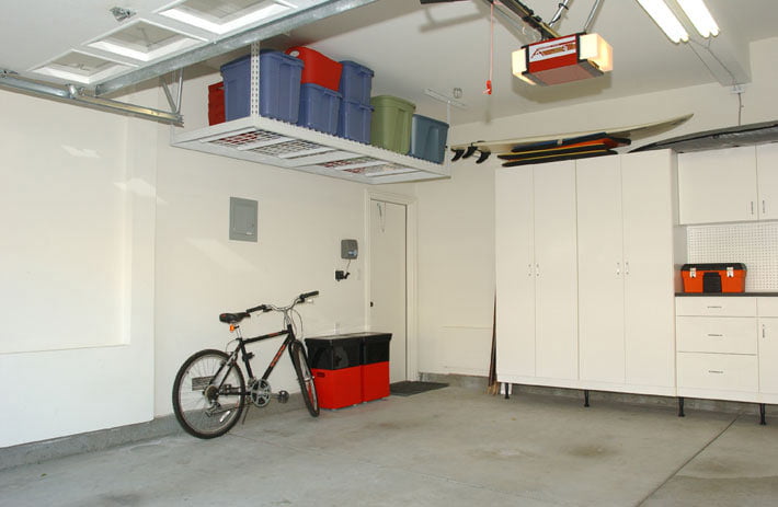Installing Overhead Garage Storage