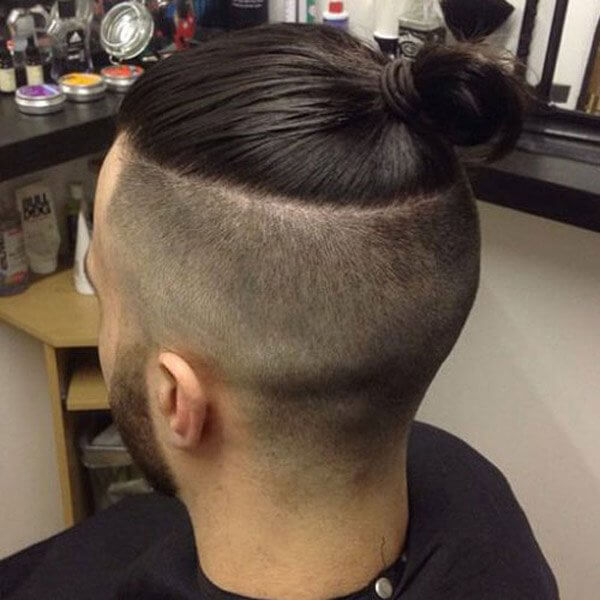 10. The Top Knot Hairstyle Long Hairstyles for Men - The Top Knot Hairstyle - Harptimes.com