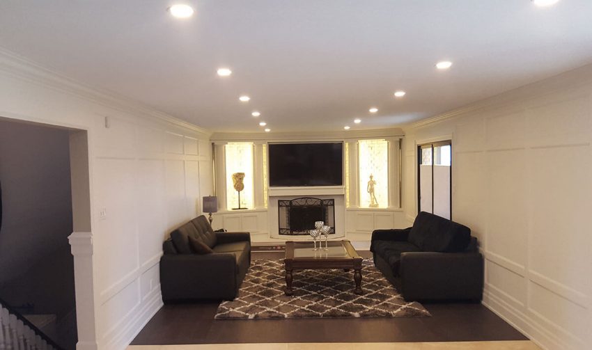 low basement ceiling ideas - 3. Remove crown molding (or keep it very thin) - Harptimes.com