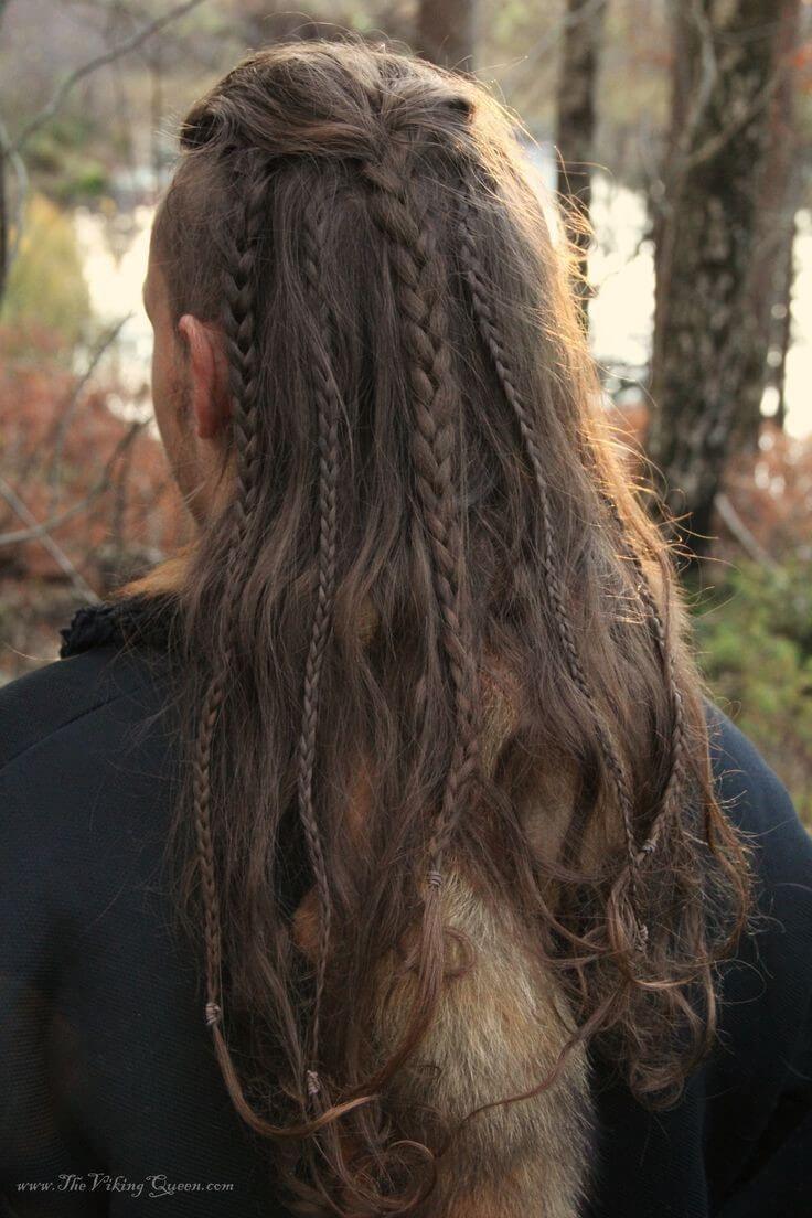 6. Long Braids Men’s Hairstyle Long Braids Hairstyles for Men - Harptimes.com