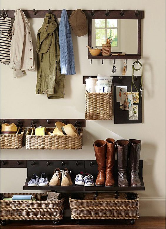 laundry mudroom ideas - 1. Inspiring Entryway Storage Ideas - Harptimes.com