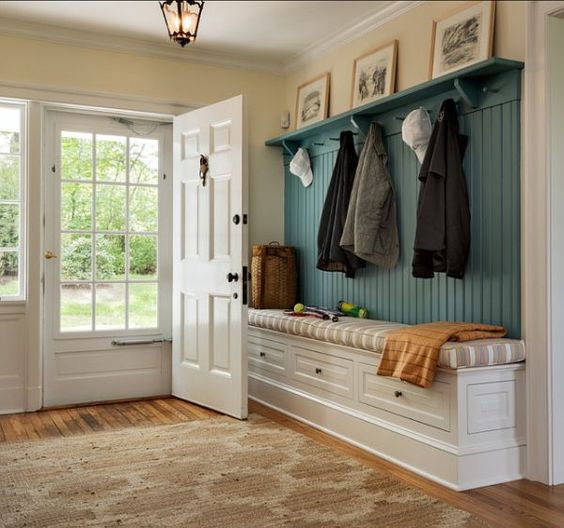 mudroom ideas closet - 6. Large Traditional Mudroom Ideas - Harptimes.com