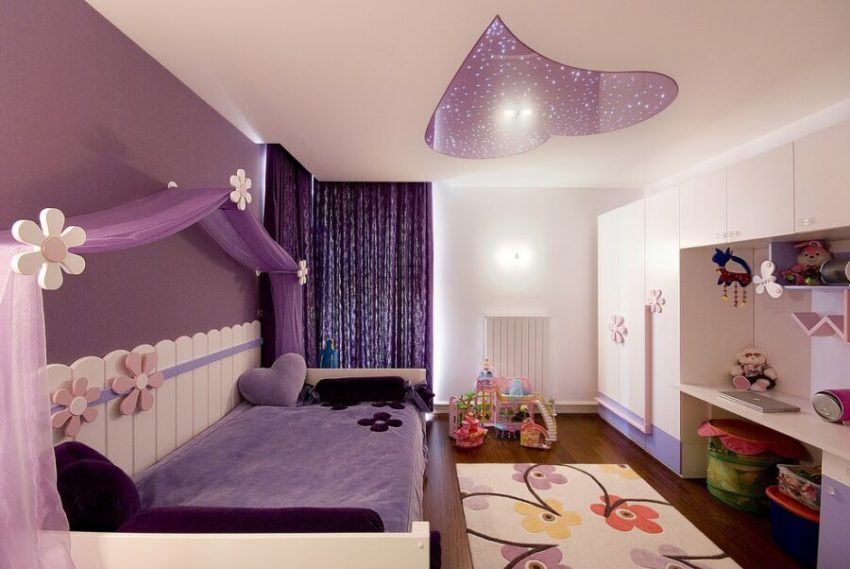 Accent Wall surface Suggestions In Purple