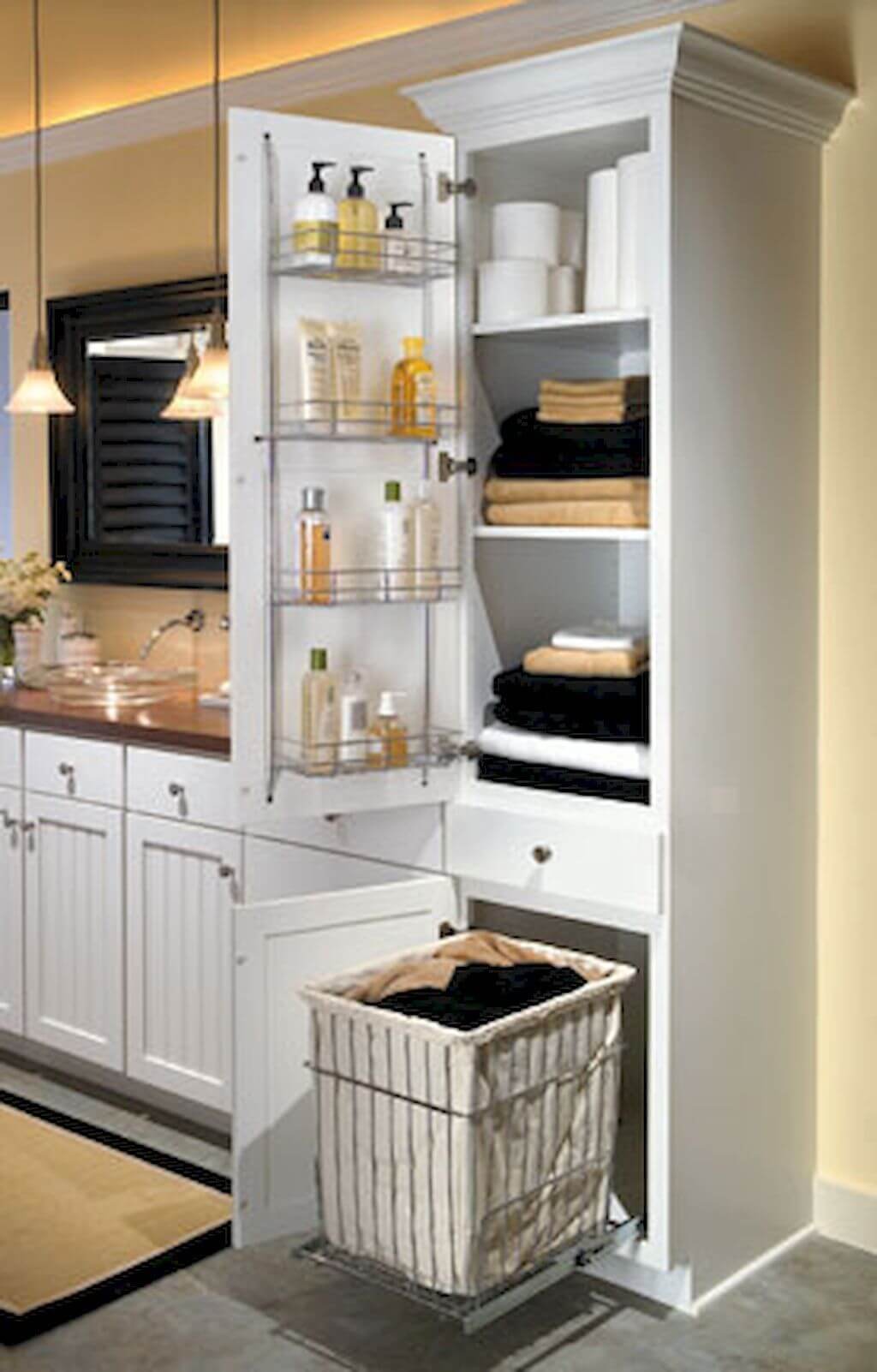 Bathroom Cabinet Ideas Creative Tall Bathroom Cabinet - Harptimes.com