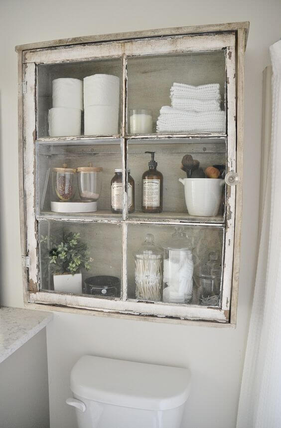 Bathroom Cabinet Ideas Shabby Chic Bathroom Shelves - Harptimes.com