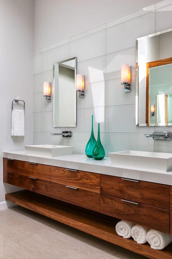 Bathroom Cabinet Ideas Walnut Wood Bathroom Cabinet Ideas - Harptimes.com