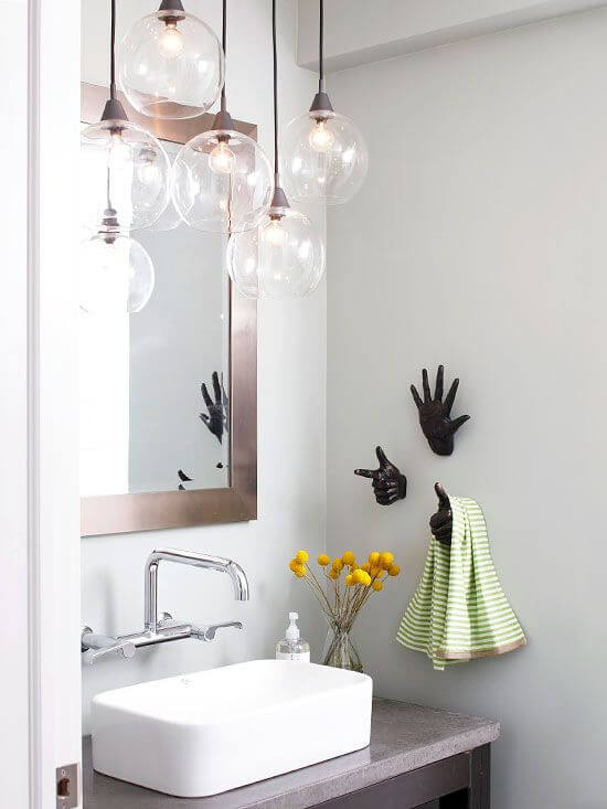 Bathroom Lighting Ideas Unique Industrial Light Fixture - Harptimes.com
