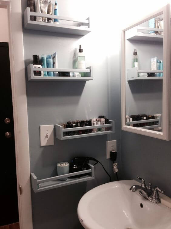 Bathroom Storage Ideas Pedestal Sink Storage Ideas - Harptimes.com