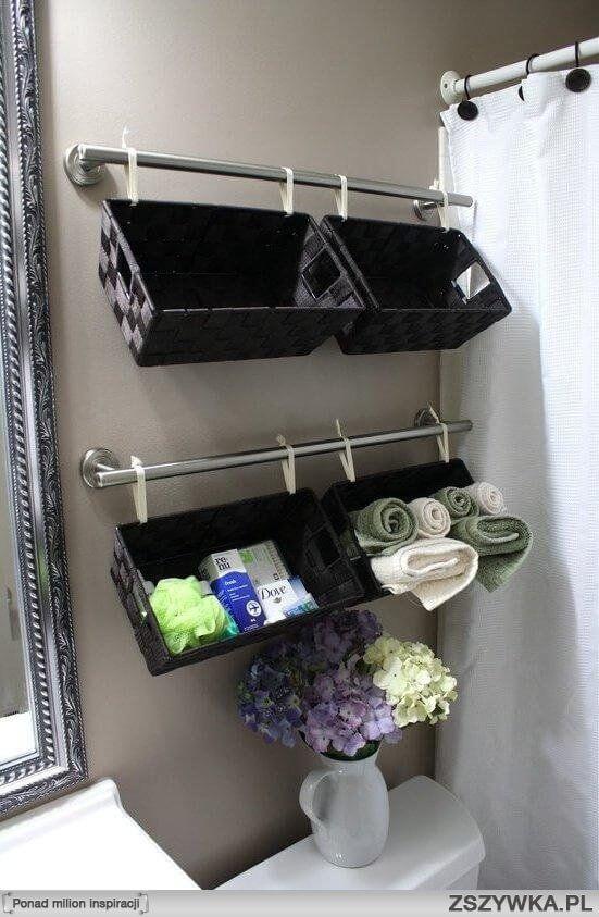 Bathroom Wall Decor Hanging Baskets over the Toilet - Harptimes.com