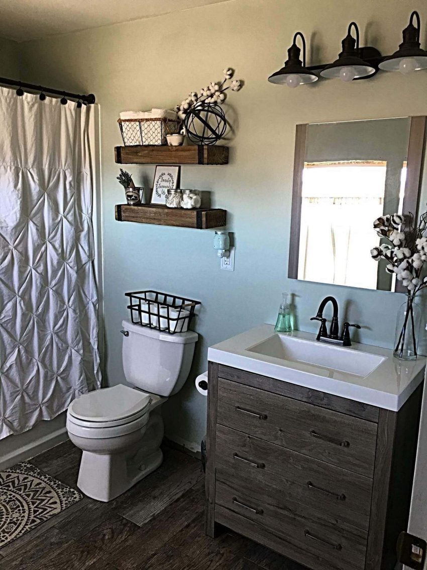 Guest Bathroom Ideas Farmhouse Small Bathroom Design - Harptimes.com