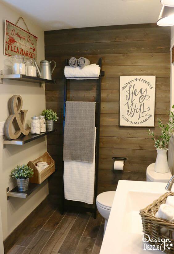 Rustic Bathroom Ideas Modern Decoration for Wooden Bathroom - Harptimes.com