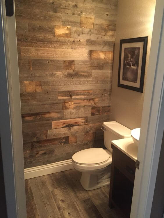 Vinyl Flooring On Bathroom Walls Rustic Bathroom Ideas - Harptimes.com