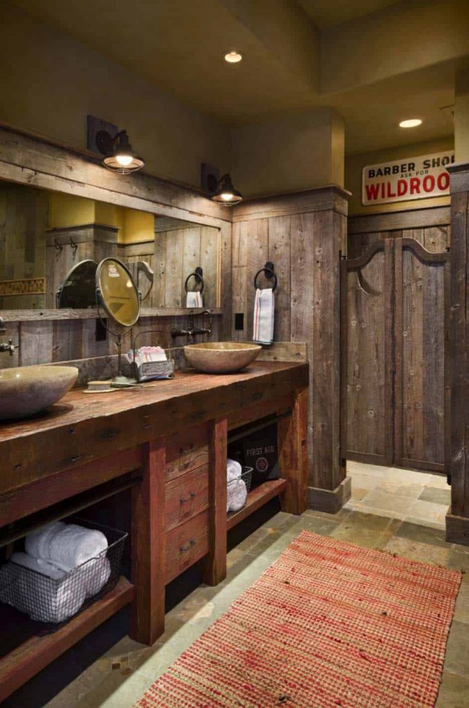 rustic bathroom ideas