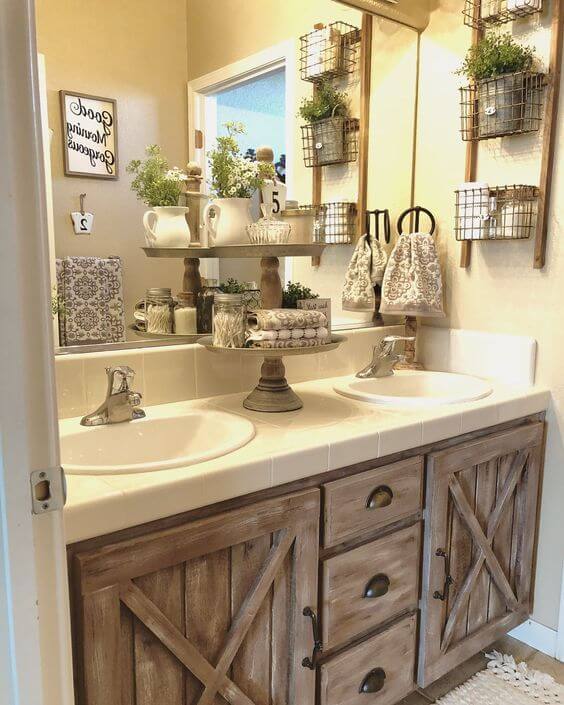 small rustic bathroom ideas