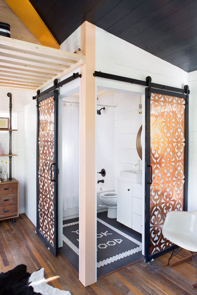 bathroom barn door ideas