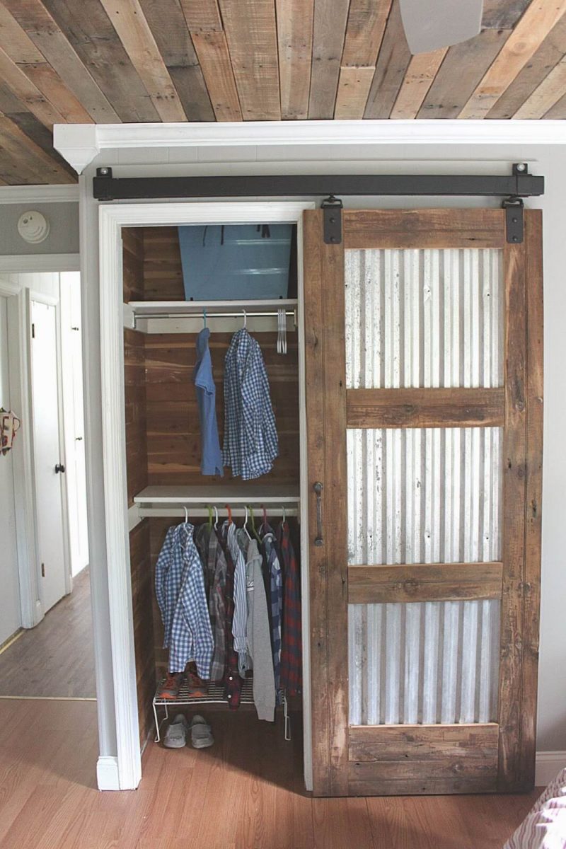 closet barn door ideas