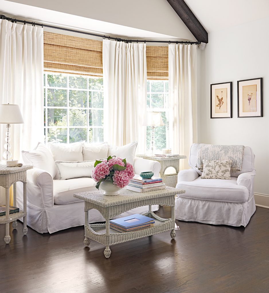 curtain ideas for bay window in living room