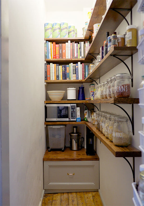 inexpensive pantry storage ideas