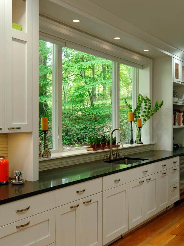 kitchen window dressing ideas