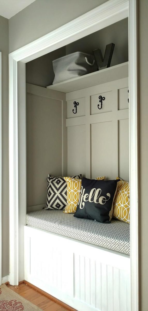 no closet door ideas