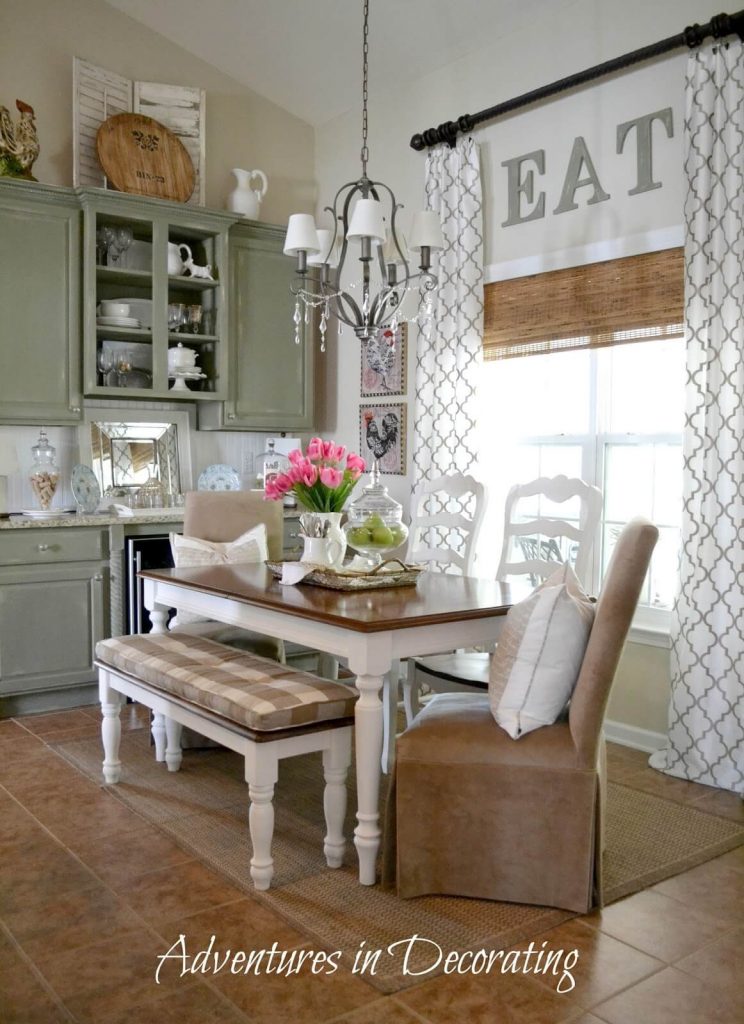 window treatment ideas kitchen