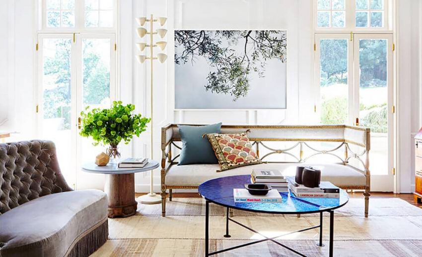 Additional Antique Element to Living Room Decor Ideas