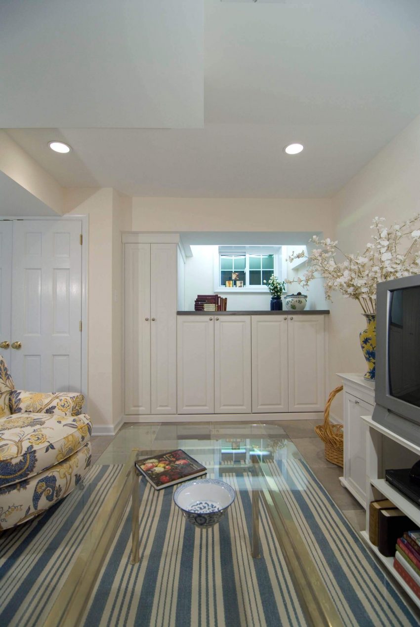 Basement Ideas Vintage Living Room with Ghost Table