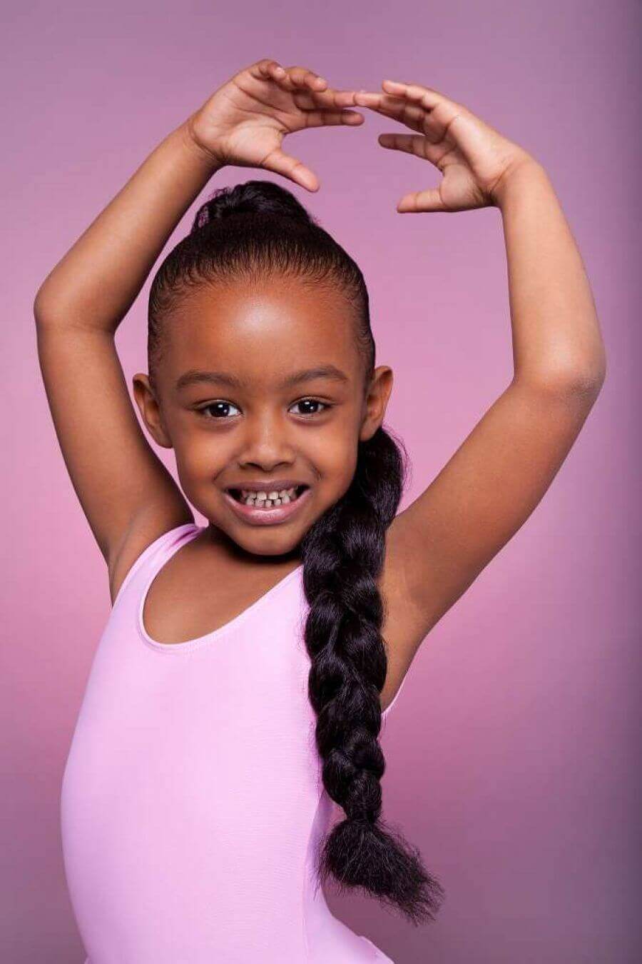 Big Braided Little Black Girl Hairstyles