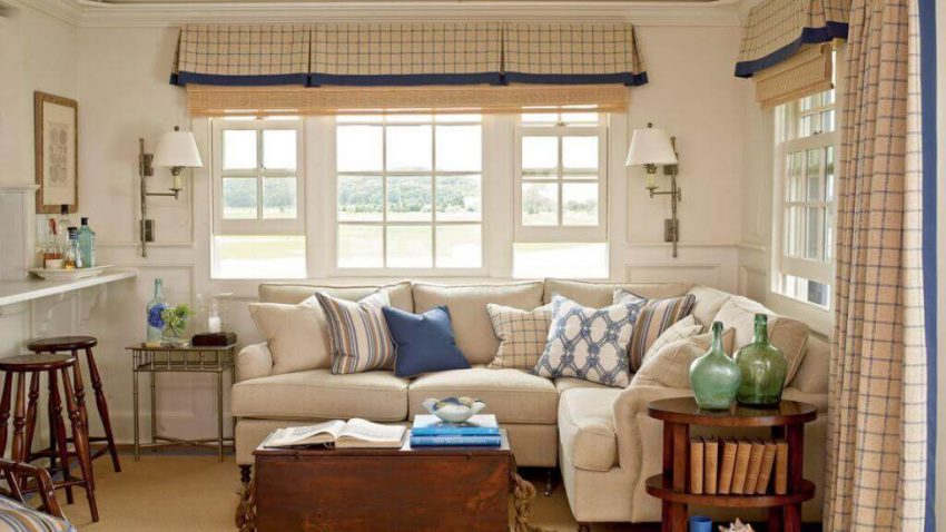 19. Curtains for Farmhouse Living Room Ideas Curtains for Farmhouse Living Room Ideas - Harptimes.com
