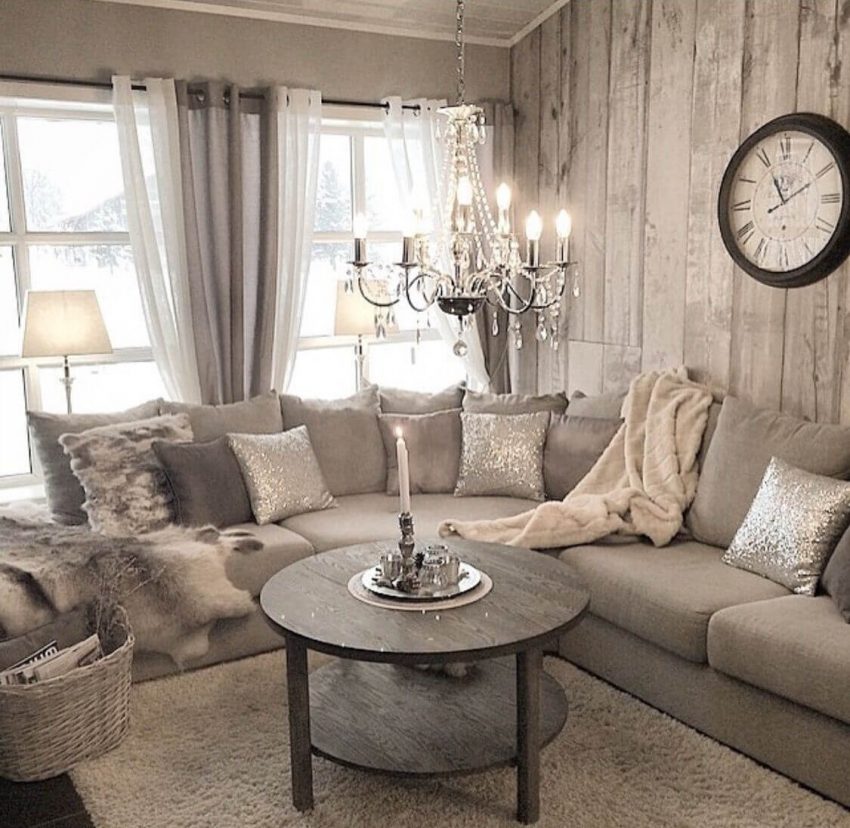 Farmhouse Living Room Curtain Ideas