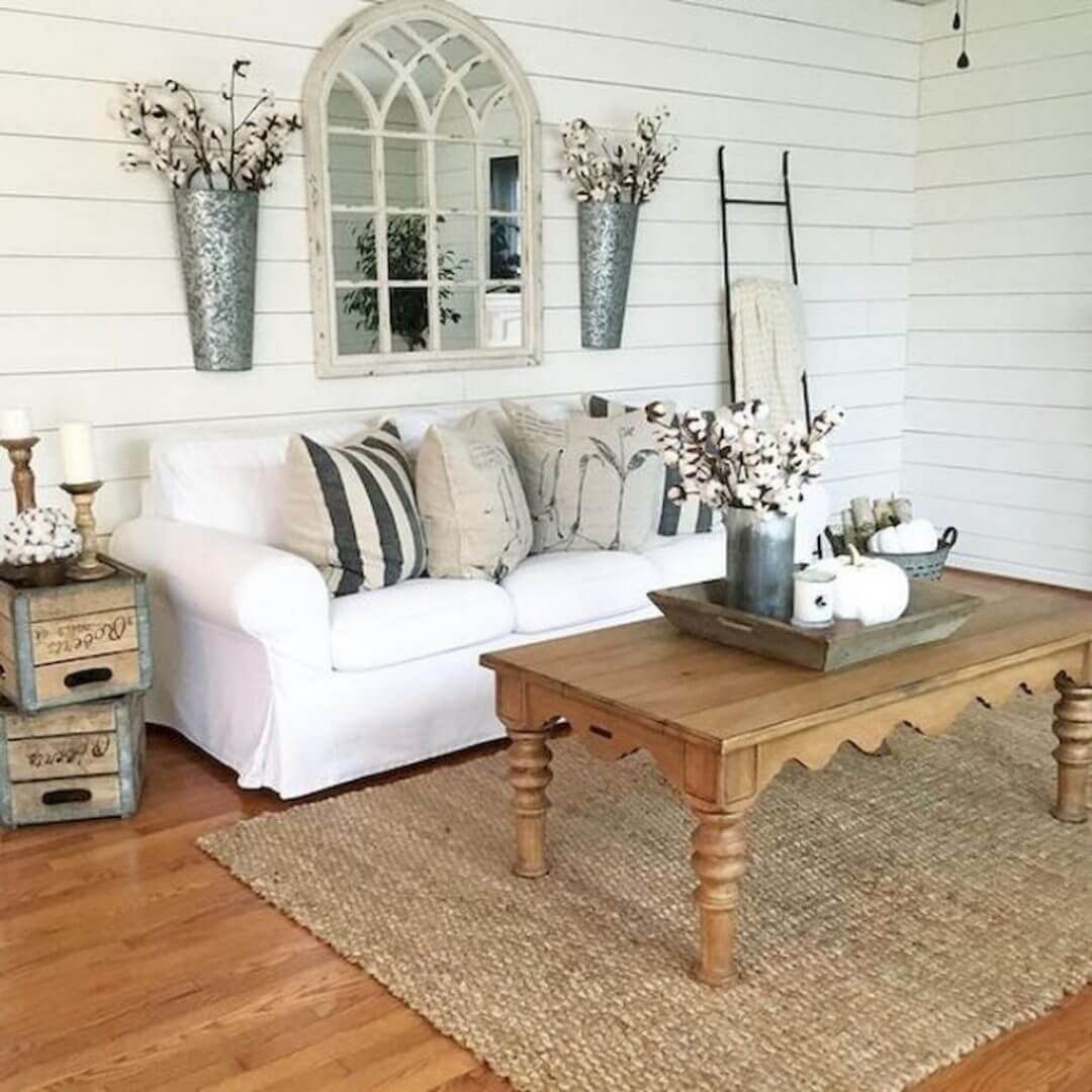 Farmhouse Living Room Decor Ideas