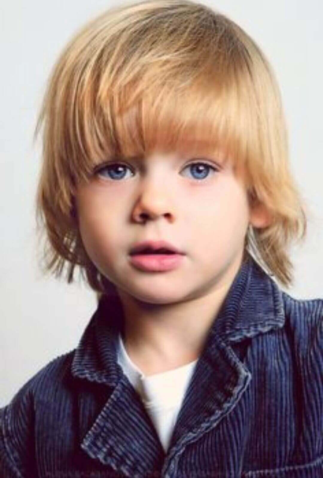 8. Fringe Hairstyle for Baby Boy Fringe Hairstyle for Baby Boy