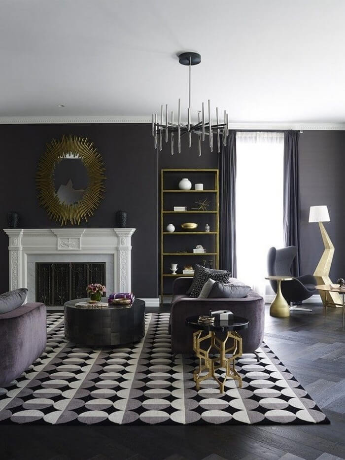 13. Modern Living Rooms Grey Modern Grey Living Rooms Decor Ideas