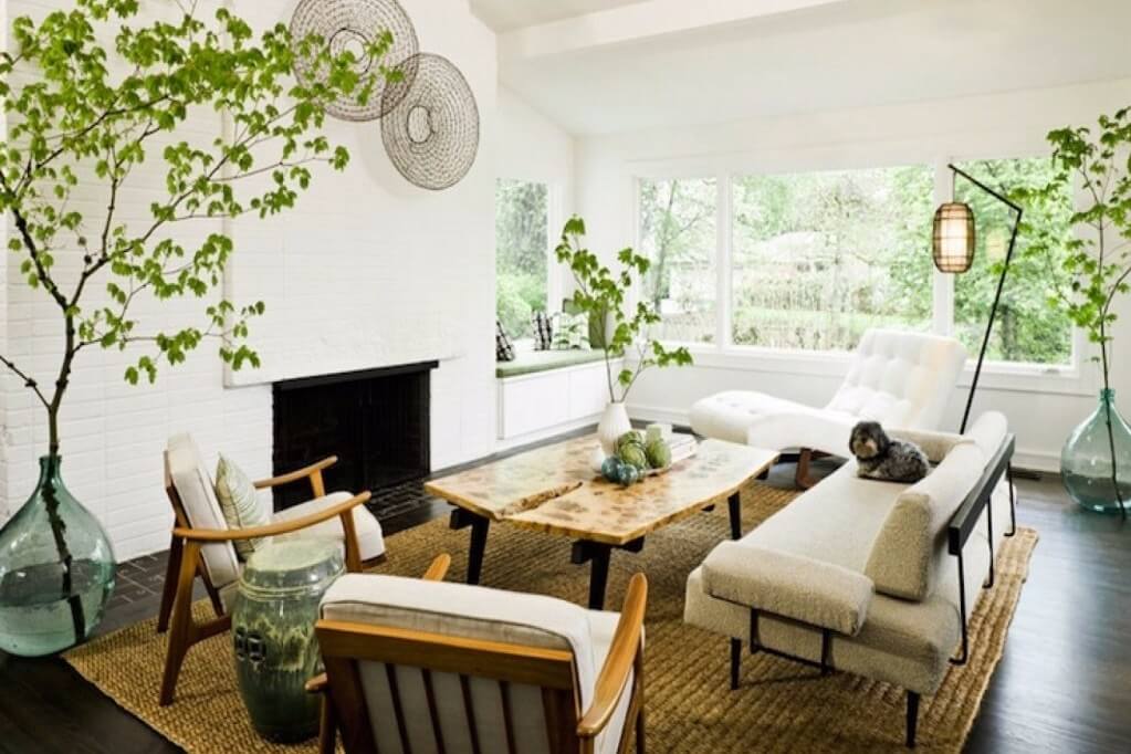 20. Modern Living Room with Serene Atmosphere Modern Living Room Ideas with Serene Atmosphere