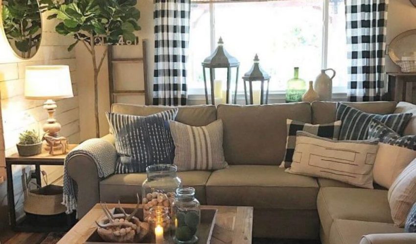 Rustic Farmhouse Living Room Decor Ideas
