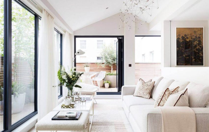 Sheer Curtains for More Natural Light Living Room Decor Ideas