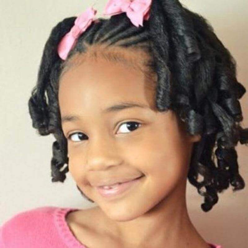 Shirley Temple Curls for Little Black Girls Hairstyles