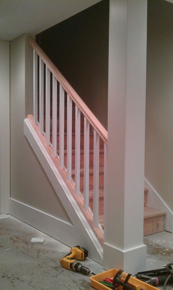 basement stair finishing ideas