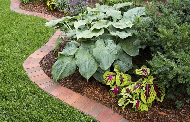 brick lawn edging ideas