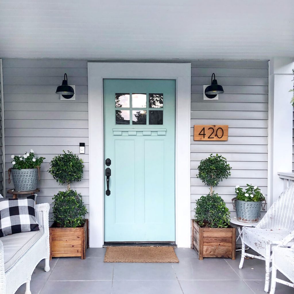house number sign ideas