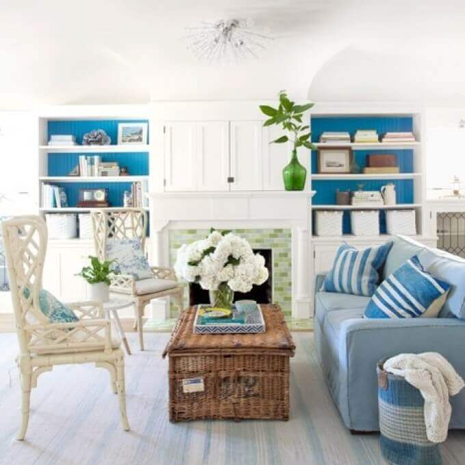 Corner Fireplace Ideas Hidden TV
