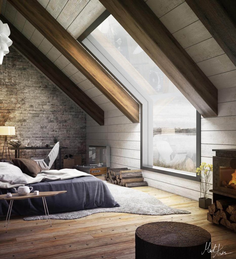 attic room lighting ideas