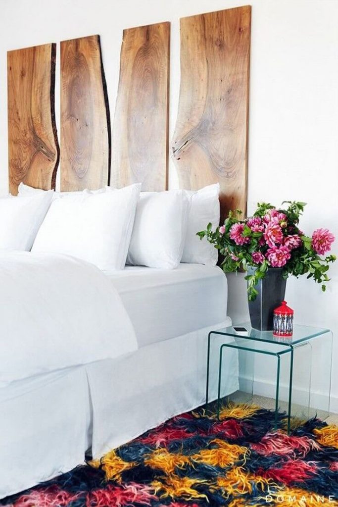 diy headboard wood