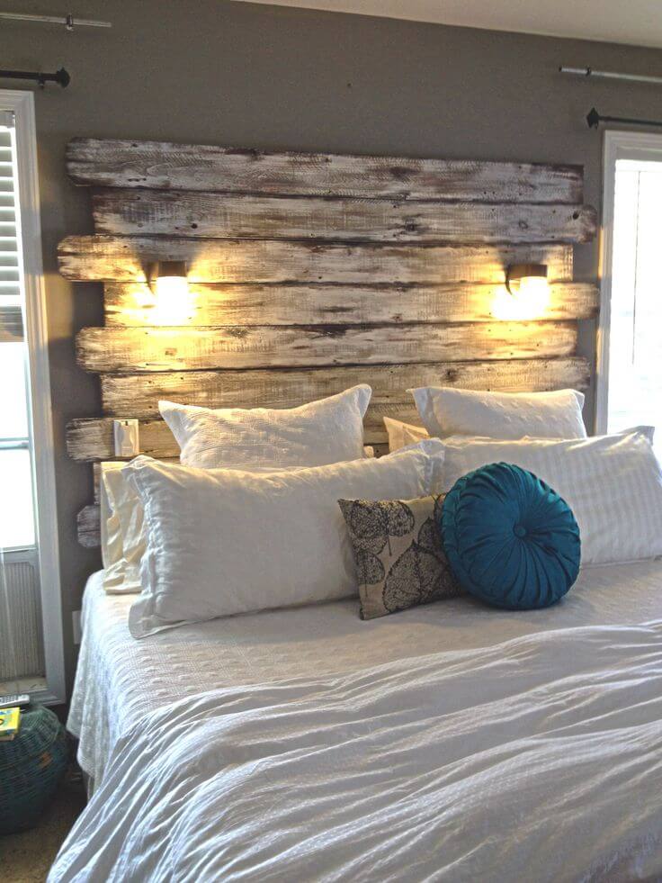 diy wood headboard king size