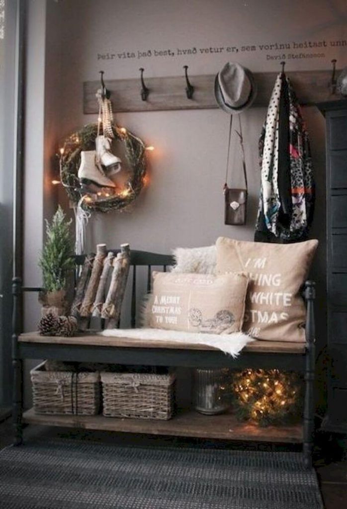 entryway bench and coat rack ideas