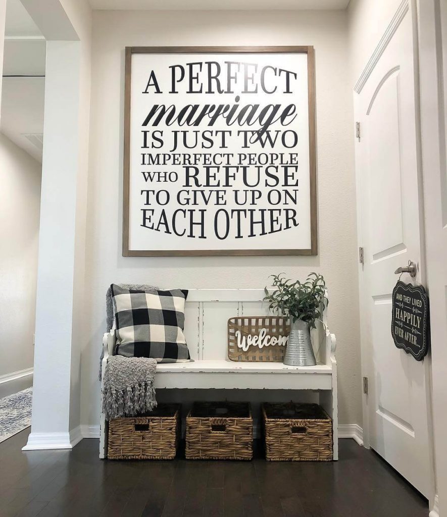entryway wall art decor