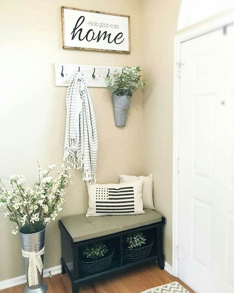 fancy entryway wall decor