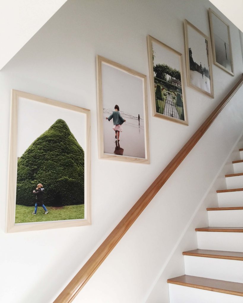 large wall decor ideas for staircase