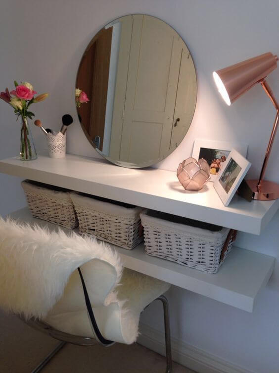 makeup room decor ideas